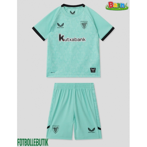 Athletic Bilbao Tredjeställ Barn 2025-26 Kortärmad (+ Korta byxor)